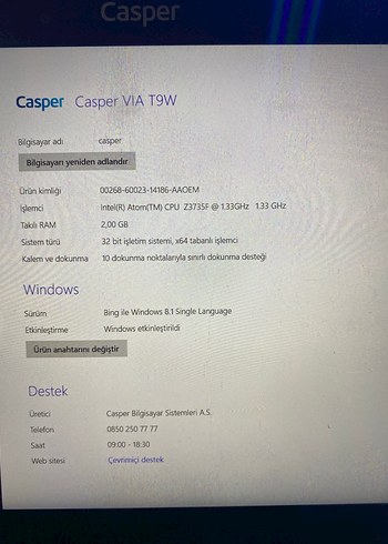 Casper Laptop - Görsel 4