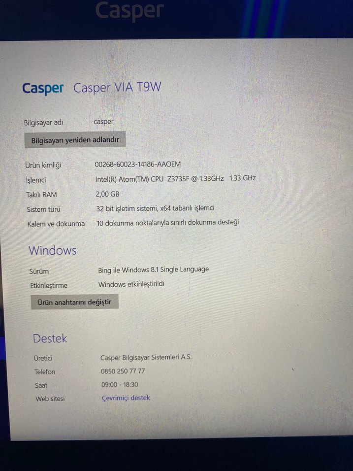 Casper Laptop - Görsel 4