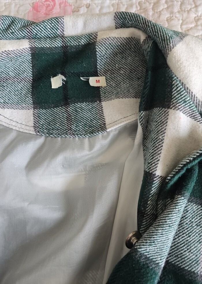 Gömlek çeket m beden - Görsel 3