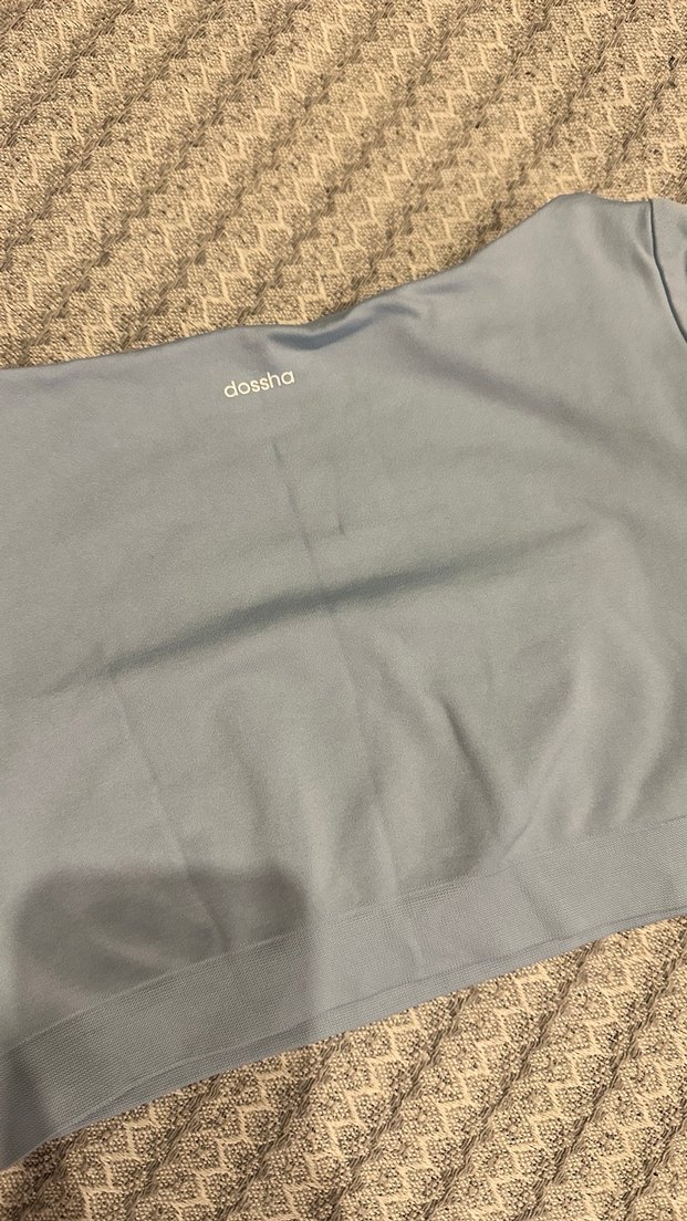 Gri V Yaka Uzun Kollu Spor Üst - Görsel 2