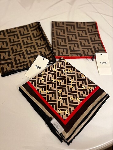 Fendi Twill Eşarp