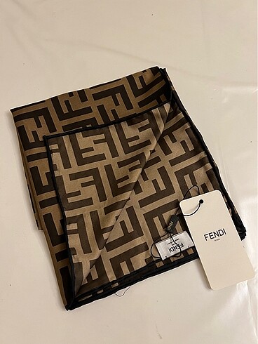 Fendi Fendi Twill Eşarp
