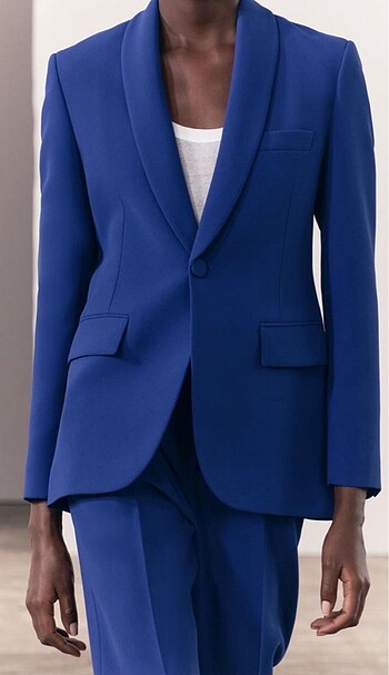 Zara Zara ZW Collection Smokin Yaka Blazer