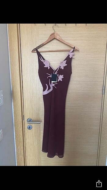 s Beden Zara Romantik Midi Elbise
