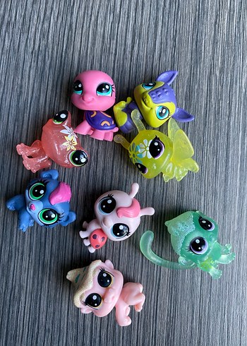 Renkli Mini Aksiyon Figürleri Seti