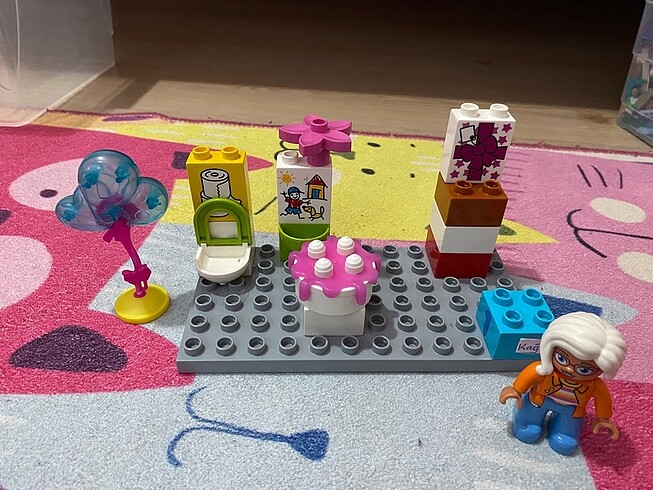  Beden Lego duplo 3 farklı set+hediye maket evler