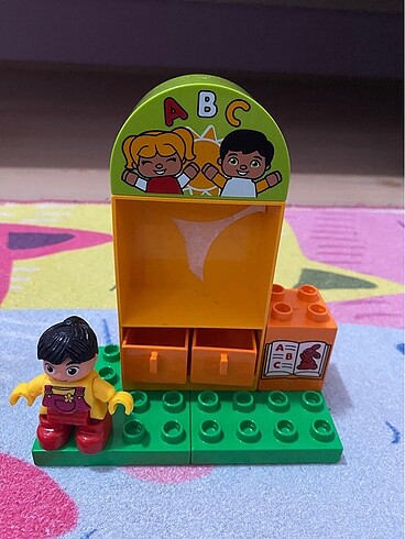  Beden Renk Lego duplo 3 farklı set+hediye maket evler