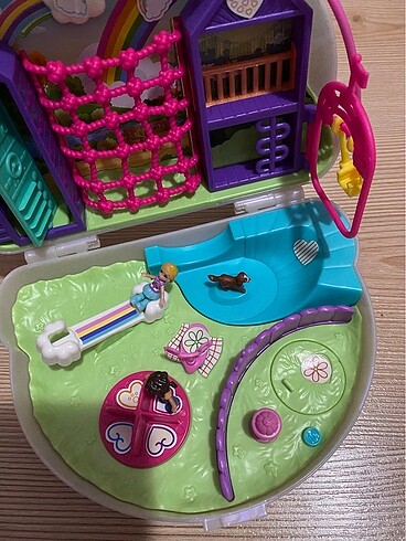 Beden Renk Polly Pocket oyuncak çantası (sıfırdan ayırt edemezsiniz)
