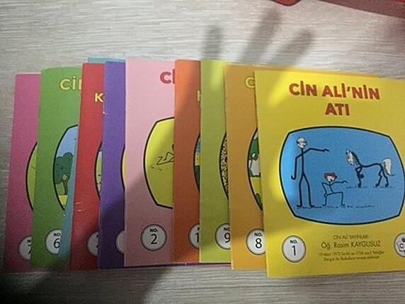 cin ali 1.sınıf okuma seti