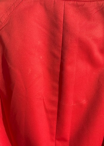 Network kırmızı trenchcoat - Görsel 7