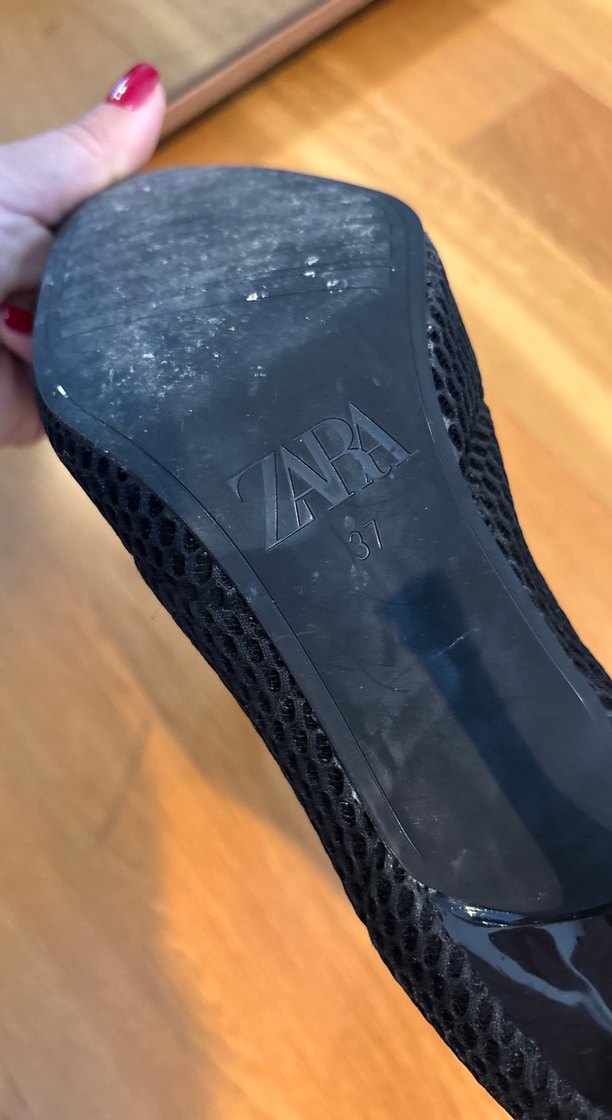 Siyah File Stiletto Topuklu Kadın Bot - Görsel 4