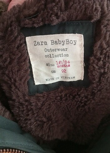 Zara Zara erkek bebek mont