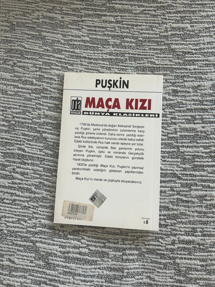 Puşkin - Maça Kızı Roman - Görsel 3