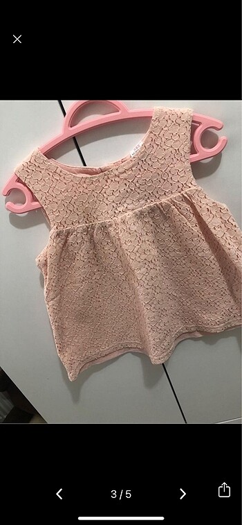 LC Waikiki LCW 12-18 ay dantel elbise