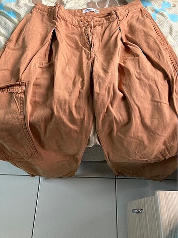 38 Beden turuncu Renk Pull&bear pantolon