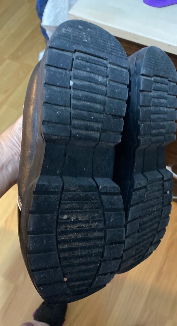 Gri Kadın Spor Ayakkabı Yüksek Topuklu - Görsel 4