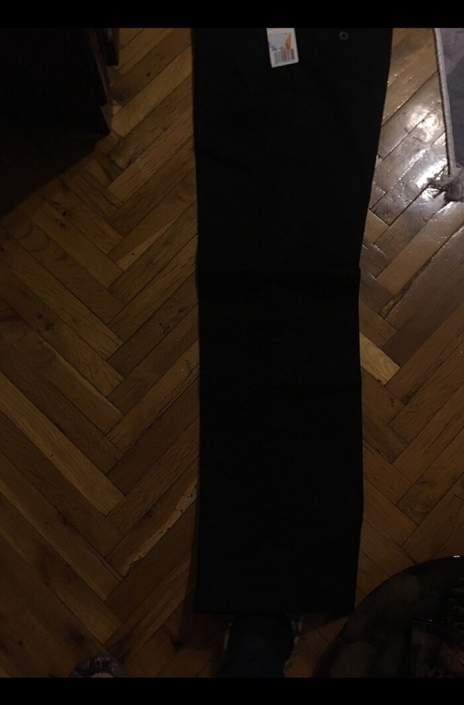 Siyah Süet Kumaş Kadın Pantolon - Görsel 3