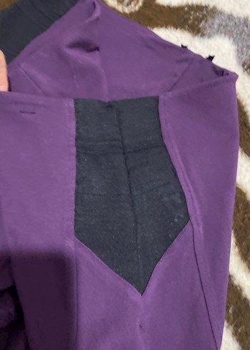 Mor Zebra Desenli  Tayt - Görsel 3