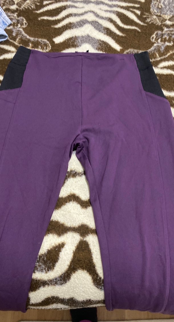 Mor Zebra Desenli  Tayt - Görsel 2