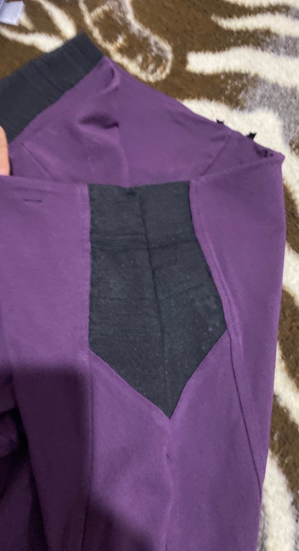 Mor Zebra Desenli  Tayt - Görsel 3