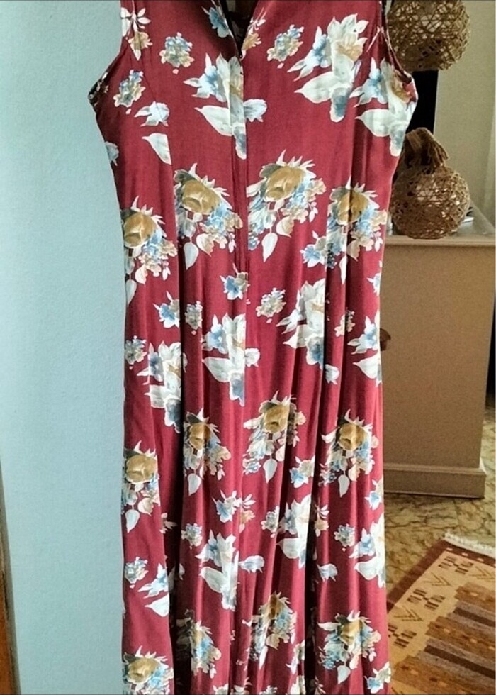 Çecekli elbise - Görsel 2