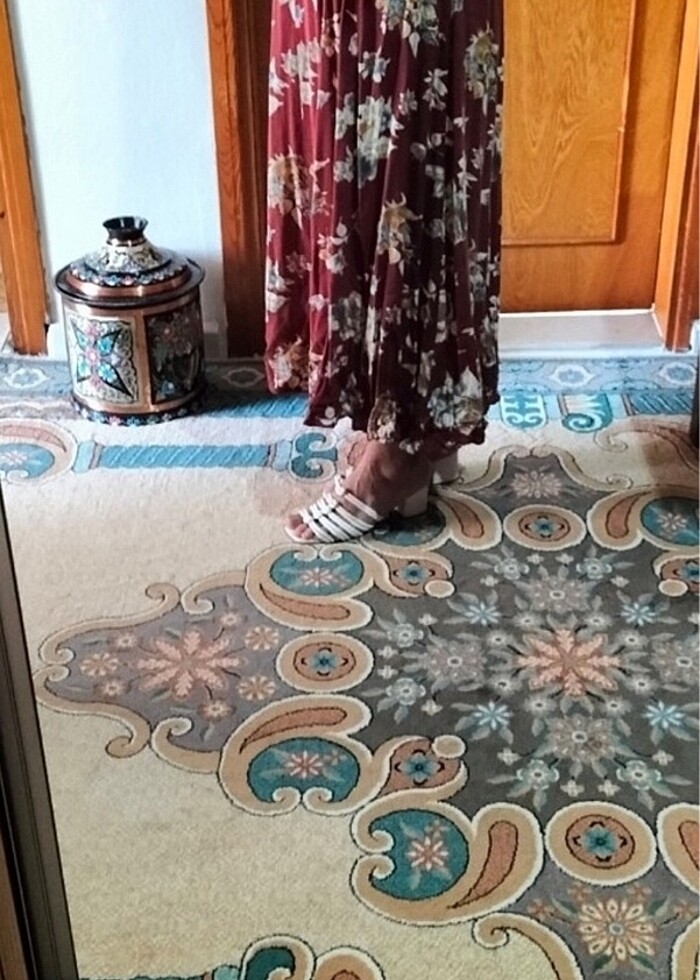 Çecekli elbise - Görsel 5