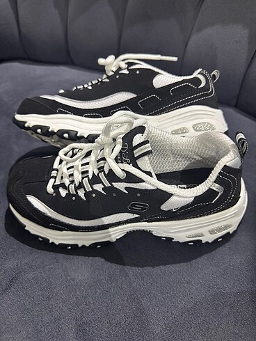 36,5 Beden siyah Renk Skechers D Lites 36,5 Orijinal