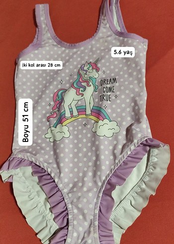 Kız Çocuk Mayo - Görsel 3