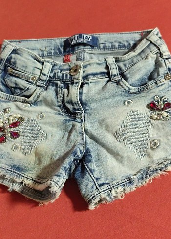 kız çocuk şort - Görsel 4