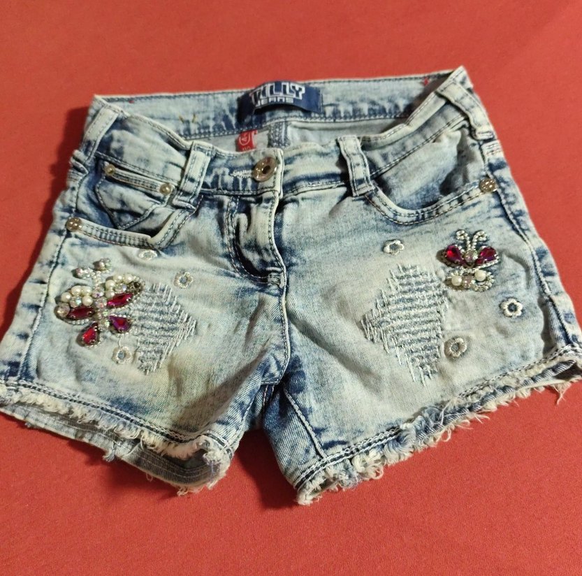 kız çocuk şort - Görsel 4