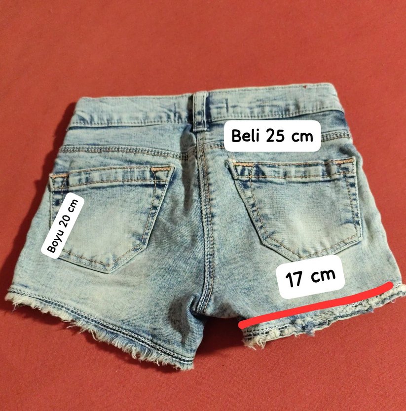 kız çocuk şort - Görsel 3