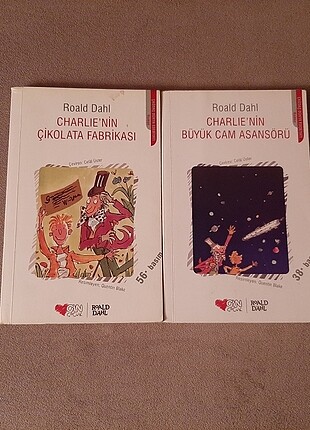 Charlie'nin çikolata fabrikası serisi 2 kitap