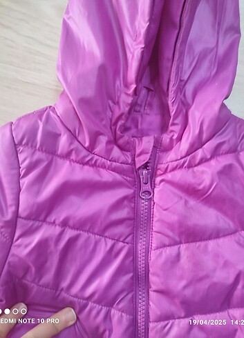24-36 Ay Beden mor Renk LCW Waikiki kız çocuk mont