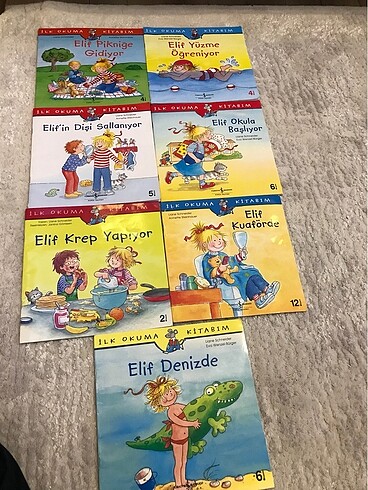 Çocuk kitapları Elif, niloya