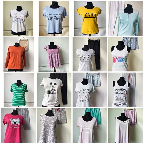 Şortlu pijama takımı