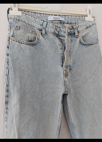 Diğer Bej Midi Boy Kadın Denim Pantolon