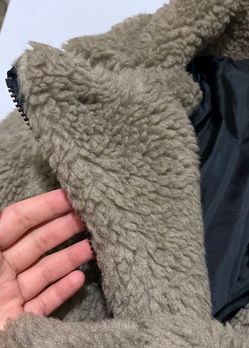 Sıcak Peluş Kadın Ceket - Görsel 3