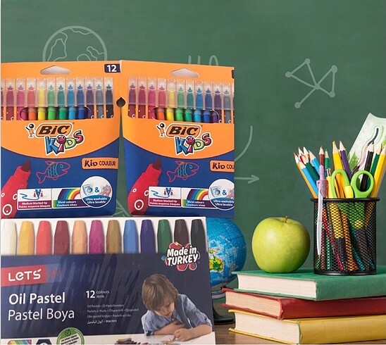 Bıc Pastel boya