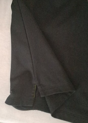 Erkek Siyah Fermuarlı Yüksek Yakalı Spor Üst - Görsel 4