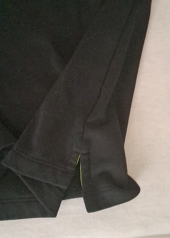 Erkek Siyah Fermuarlı Yüksek Yakalı Spor Üst - Görsel 5