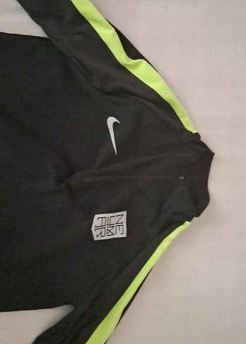 Erkek Siyah Fermuarlı Yüksek Yakalı Spor Üst - Görsel 2