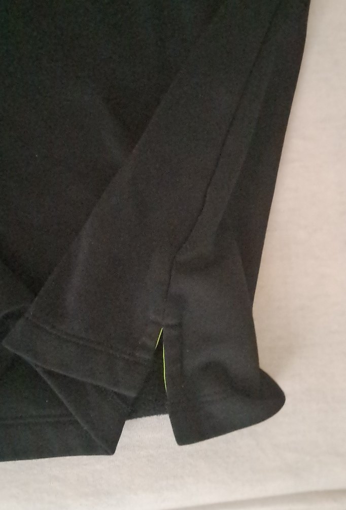 Erkek Siyah Fermuarlı Yüksek Yakalı Spor Üst - Görsel 5