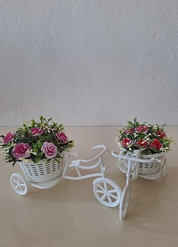 Dekorasyon bisiklet çiçek 