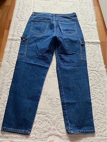 40 Beden lacivert Renk Milla yandan cepli jean