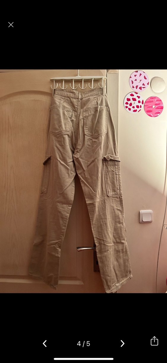 STR wide leg kargo pantolon palazzo - Görsel 4