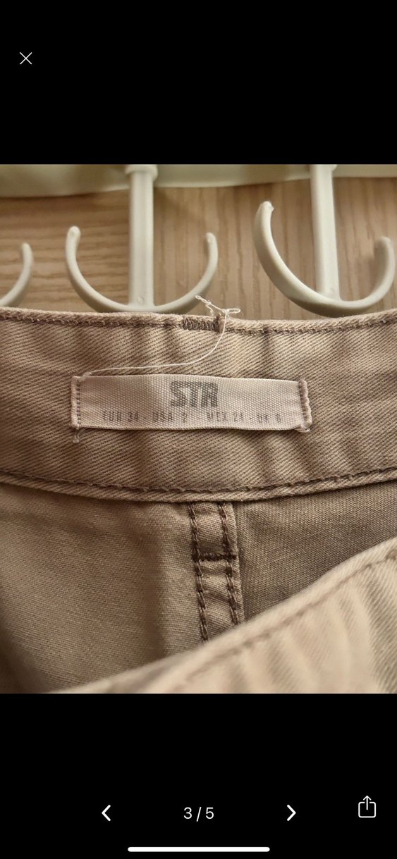 STR wide leg kargo pantolon palazzo - Görsel 3