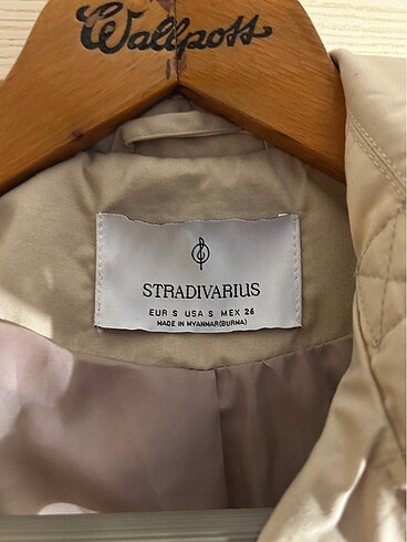 Stradivarius Stradivarius vatkalı trenckot