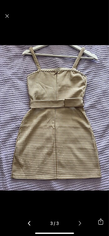 s Beden Pull&Bear Pötikareli Mini Elbise