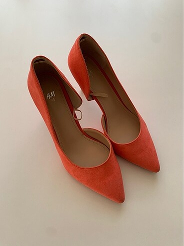 40 Beden pembe Renk H&M Stiletto 8cm topuk