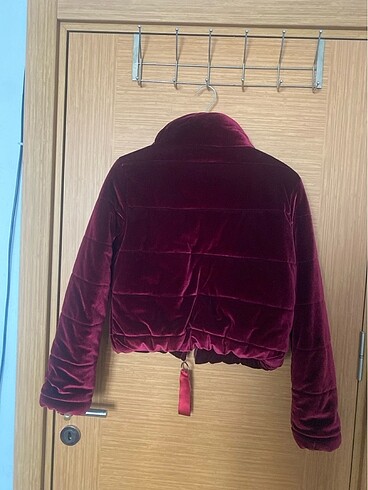 m Beden bordo Renk Şişme mont